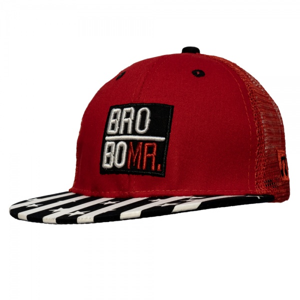 Бейсболка Devilon 3-8 лет р.48-54 красный 518851 