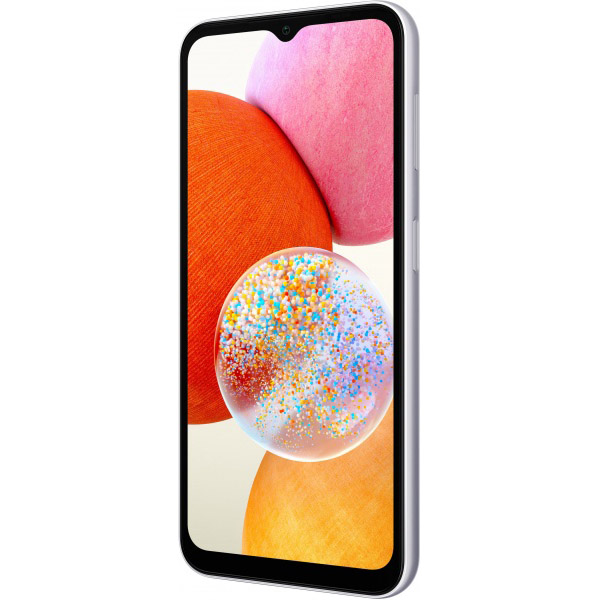 Смартфон Samsung Galaxy A14 4/64GB silver (SM-A145FZSUSEK) 