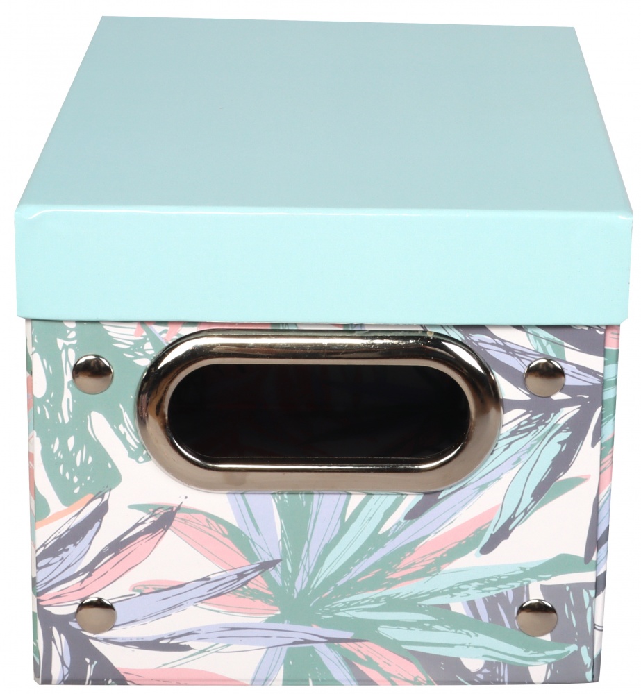 Ящик для зберігання Union CN240426-3 блакитний Leaf 250x490x390 мм