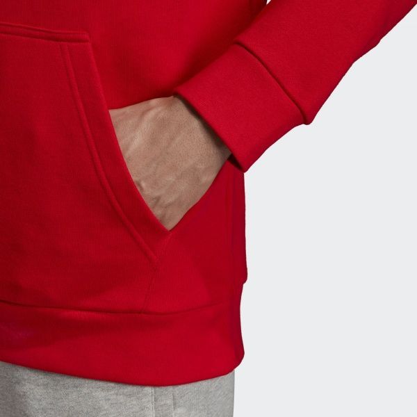 Джемпер Adidas TREFOIL HOODIE EJ9680 р. S червоний