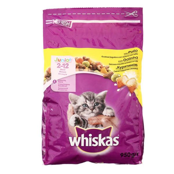 Корм Whiskas Junior з куркою 950 г