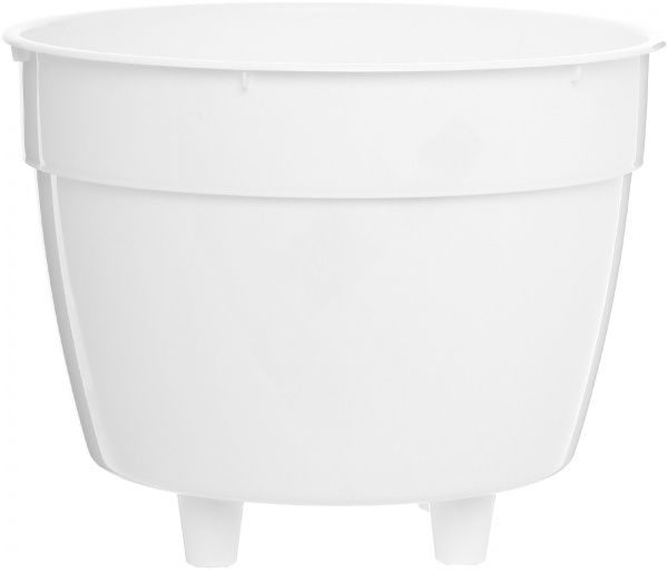 Горшок пластиковый Santino Асти круглый 6л красный (AS3 ROS-ALB) 