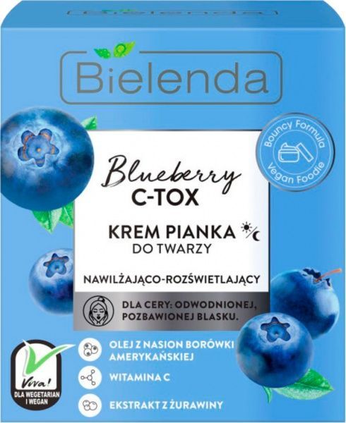 Крем день-ночь Bielenda увлажняющий C-Tox Blueberry 40 г
