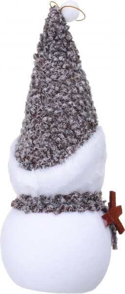 Підвіска Сніговик пінопласт мікс 4 види 14 см 