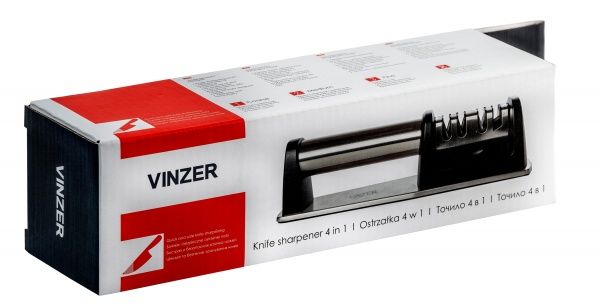 Точило для ножей и ножниц 4 в 1 89319 Vinzer