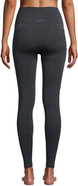 Лосины Casall Shiny Alligator Seamless Tights 21610-216 р.L черный