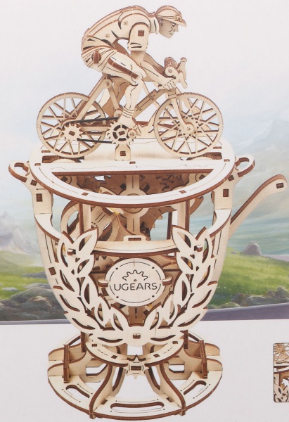 Деревянный 3D-конструктор UGEARS Велосипедист