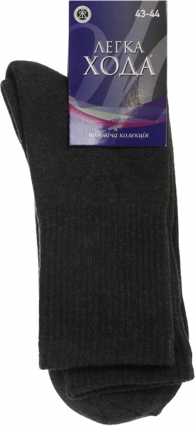 Носки Легка хода 6290 р. 29 темно-серый 