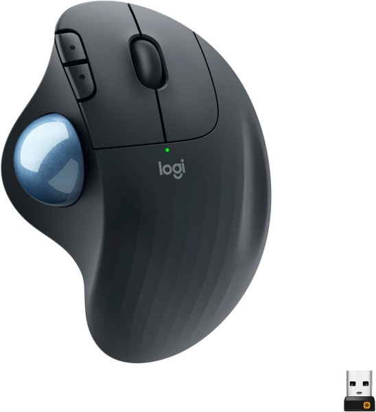 Мышка Logitech ERGO M575 graphite (910-005872) 