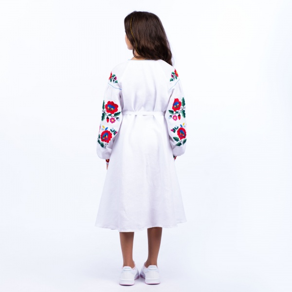 Платье Эдельвика р.104 белый 179-23/00 