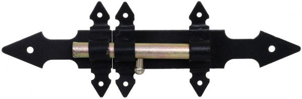 Засув Ретро РМ266 чорний 38 мм