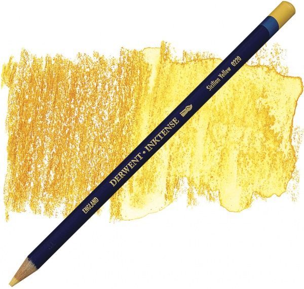 Олівець чорнильний Inktense 0220 Жовтий сицілійський Derwent