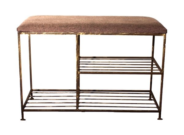 Банкетка Метал Арт Нардін міні шоколадний 