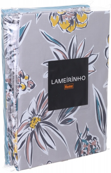 Комплект постільної білизни Leiria 2 блакитний із малюнком Lameirinho 