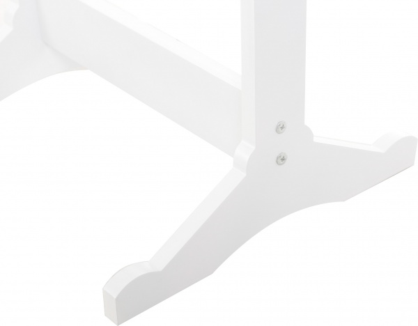 Підлогове дзеркало із секцією для зберігання аксесуарів M36A 3600x12300 мм білий 