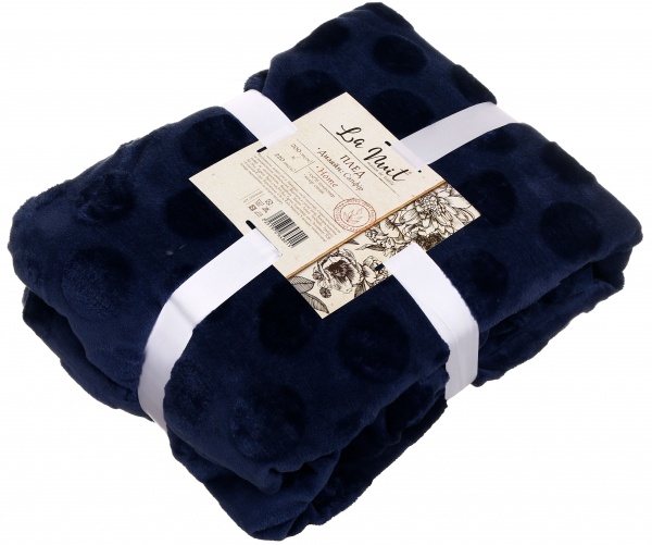 Плед Сапфир 220x200 см синий La Nuit 