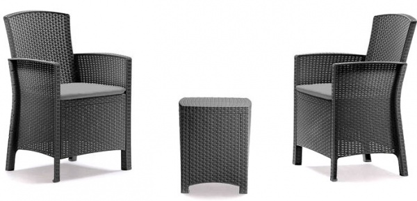 Комплект меблів Bica Lido terrace графіт 