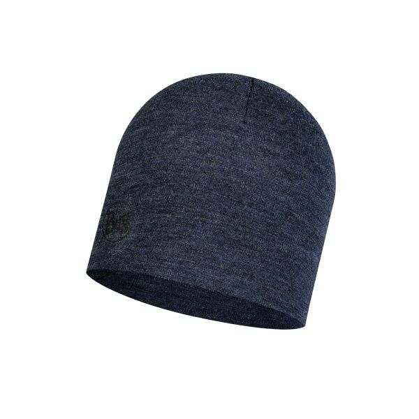 Шапка BUFF MIDWEIGHT_MERINO_WOOL_HAT BU 118007.779.10.00 OS темно-синій
