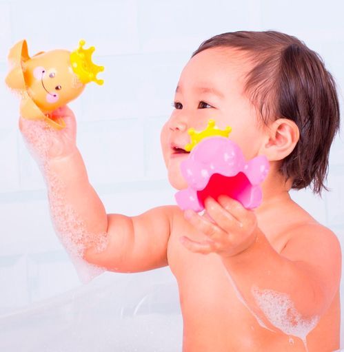 Игрушка для ванны Bebelino Осьминожки 3 шт.