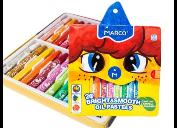 Набір олійної пастелі Bright&Smooth 1100OP-24CB Marco 24 шт.