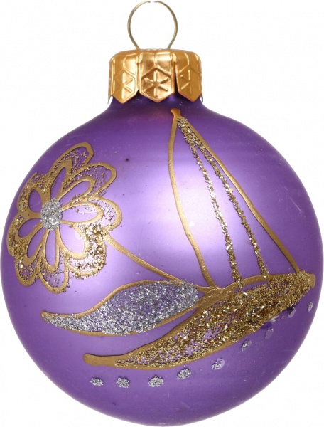 Шар новогодний Декор-престиж d 60 мм в ассортименте