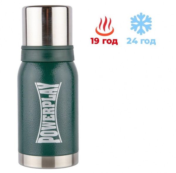 Термос 750 мл зеленый 9001 PowerPlay