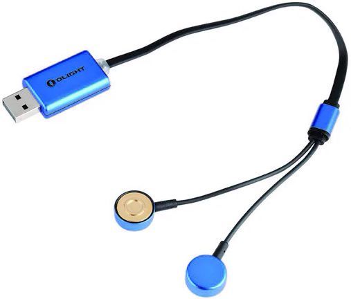 Зарядное устройство Olight Magnetic UC (USB) магнитный универсальный синий