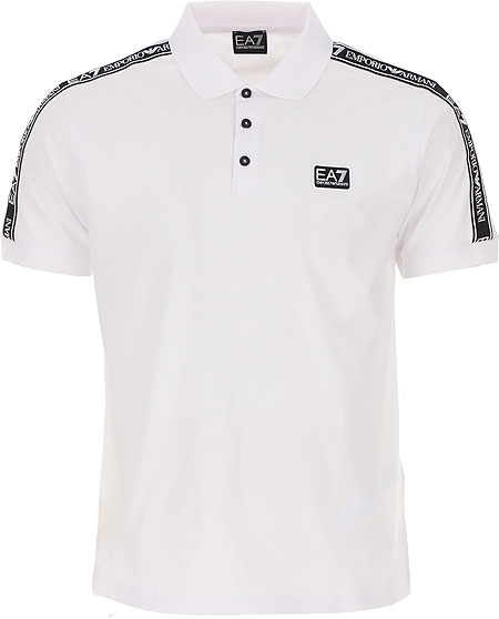 Поло EA7 POLO SHIRT 3LPF20-PJ02Z-0100 р.XL білий