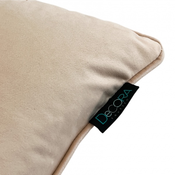 Подушка декоративная VELOUR 30x50 см молочный Decora textile 