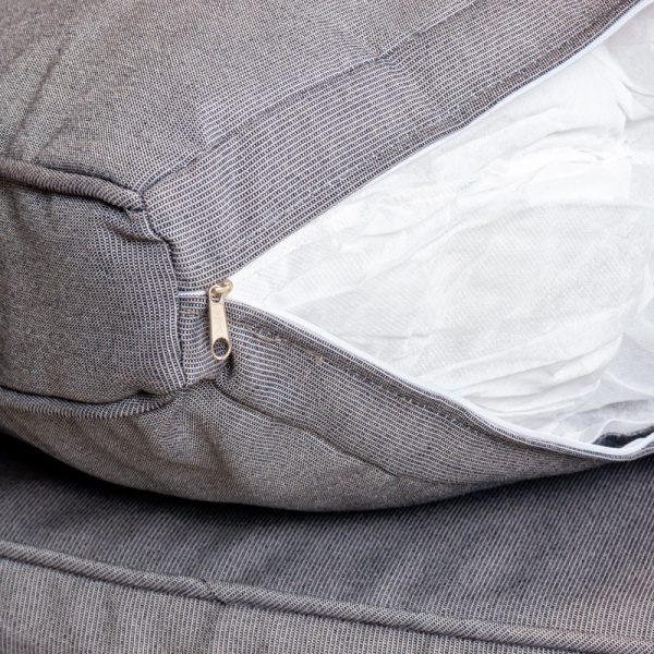 Комплект меблів Cezar з подушками сіро-бежевий 