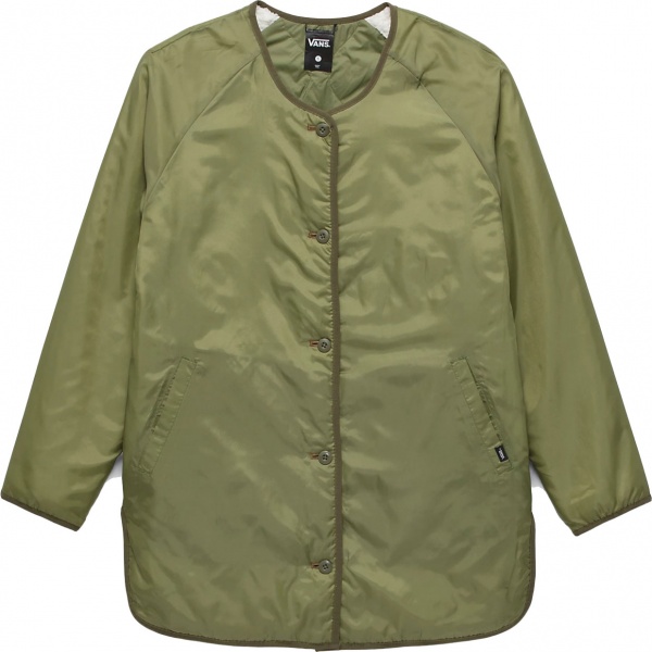 Куртка Vans PEAKE QUILTED LINER COAT VN00075GZBF1 р.S разноцветный