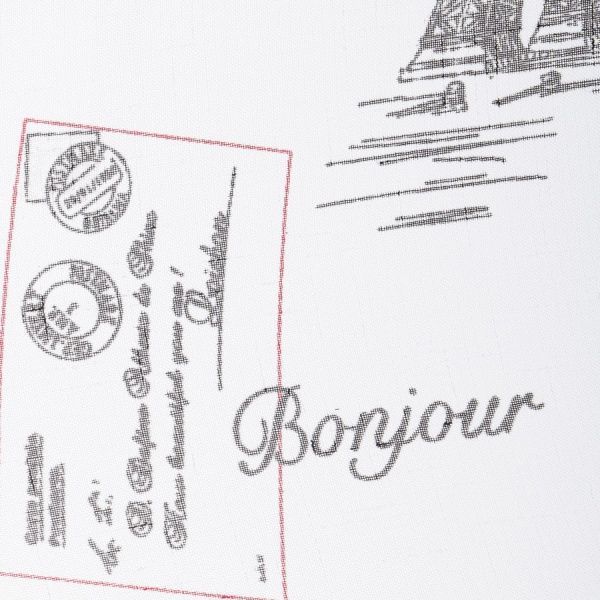 Ткань тюлевая под лен FAN PARIS-02/280 LPech ut 280 см 