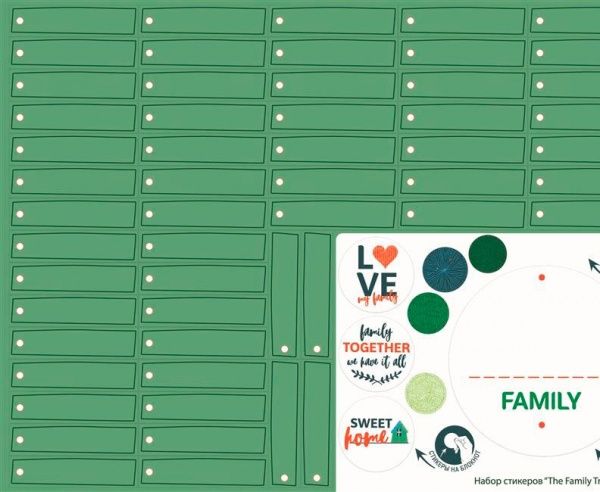 Интерактивный постер 1DEA.me Family Tree