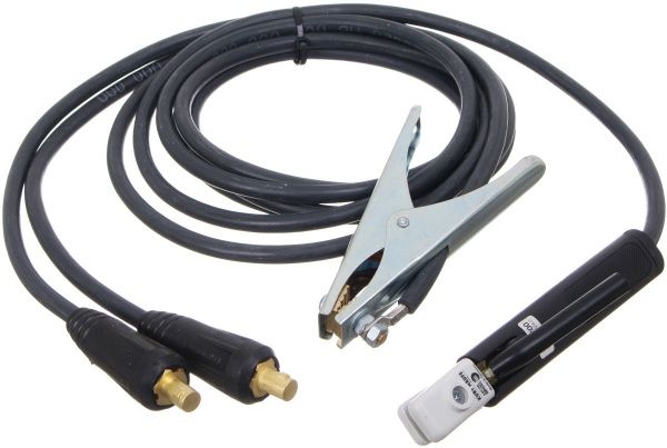 Комплект сварочных кабелей с электрододержателем и клеммой «масса» Патон КСК-16х3+3 35-50 