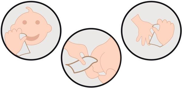 Детские влажные салфетки Papillon с пластиковой крышкой 100 шт.