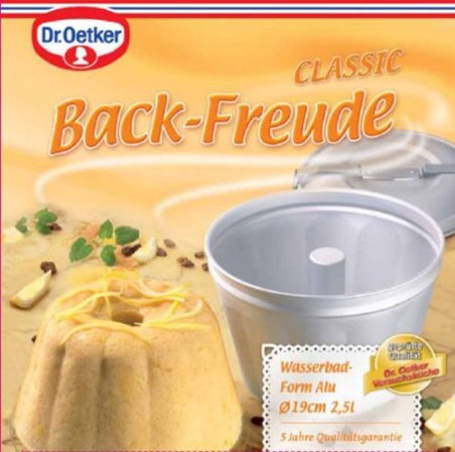 Форма для пудингу Back-Freude Classic 2,5 л Dr. Oetker