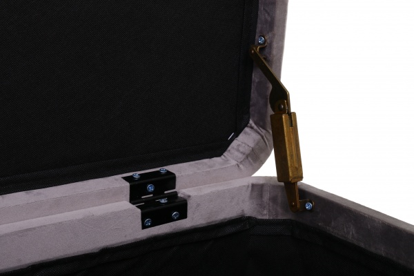 Скриня-пуф Marseille 110х42х42 см сірий 