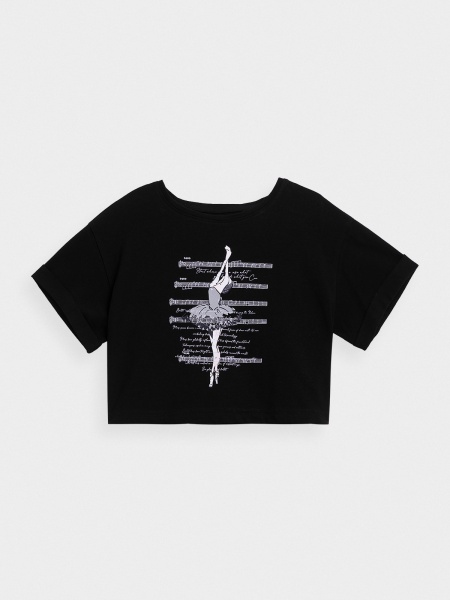 Футболка 4F J4Z21-JTSD202-20S р.146 черный