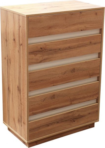 Комод Ріо 5Я дуб золотий/дуб золотий 