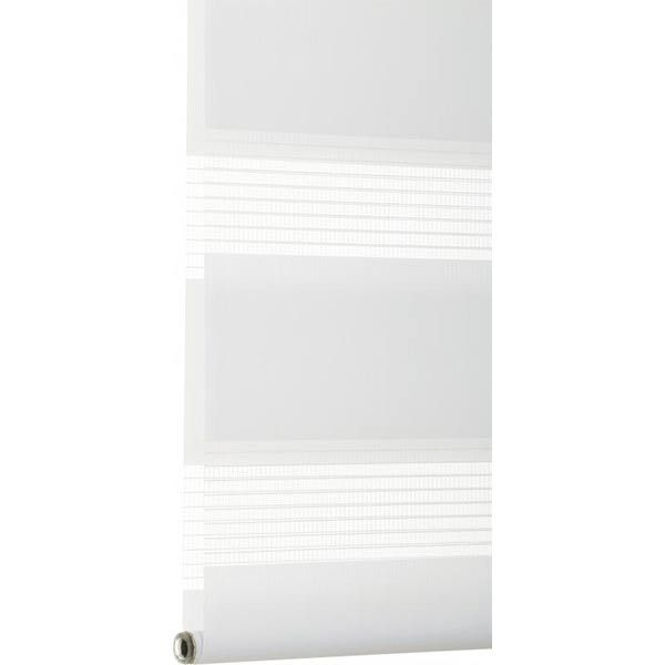 Ролета день-ночь Bella Vita B101 83x160 см белая 