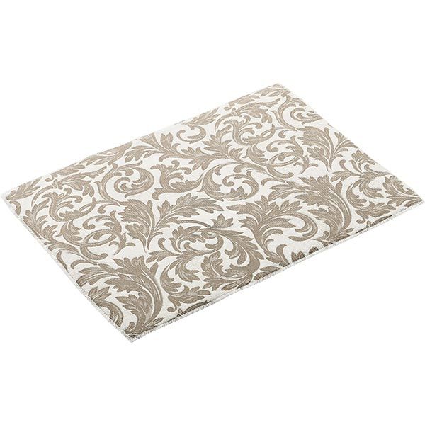 Килимок Underprice бежевий лист 38x50 см