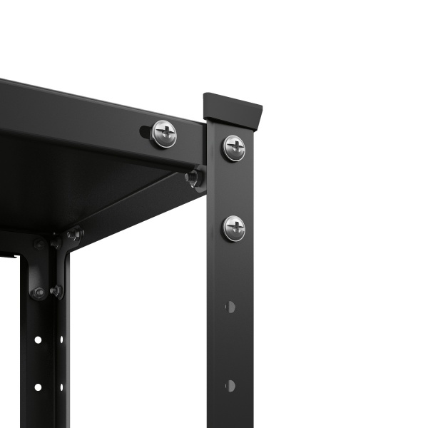 Стелаж металевий Меткас РЕК антрацитово-сірий 1500x750x300 мм метал полиця 4 шт. фарба 