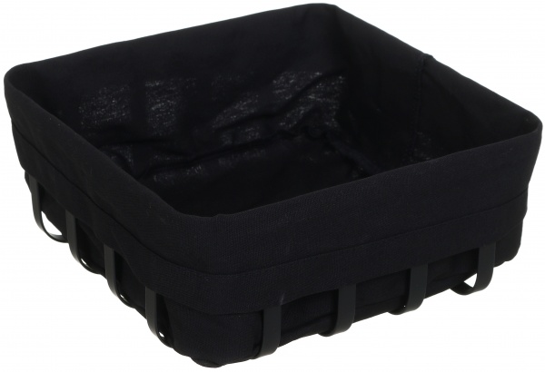 Корзинка для хлеба Marocco 22,3 см квадрат черный Flamberg Premium 