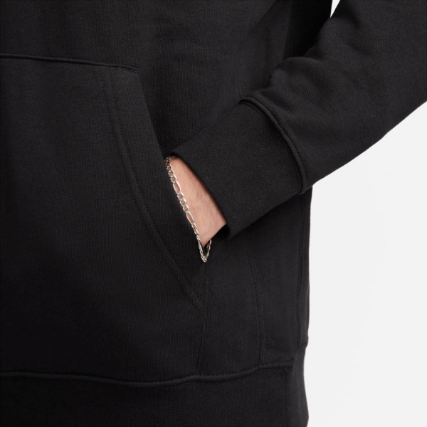 Джемпер Nike M NK CLUB+ FT PO HOODIE LBR FB7788-010 р.M чорний