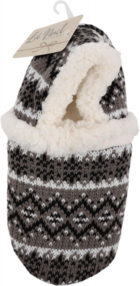 Взуття домашнє La Nuit Basic Кріс р.41/42 світло-сірий