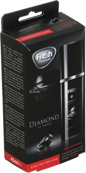 Ароматизатор спрей Fresh Diamond Absolute Black 94632
