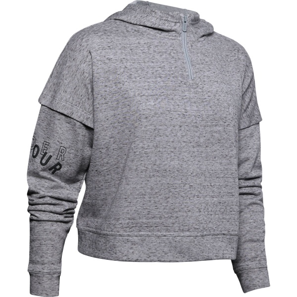 Джемпер Under Armour UA Rival Terry Hoodie 1351806-035 р. M сірий