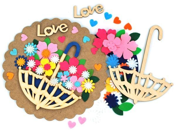 Набір для творчості Аплікація із фетру Love Аплі-Краплі 