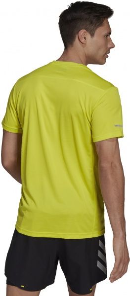Футболка Adidas RUN IT TEE M GN2167 L салатовий