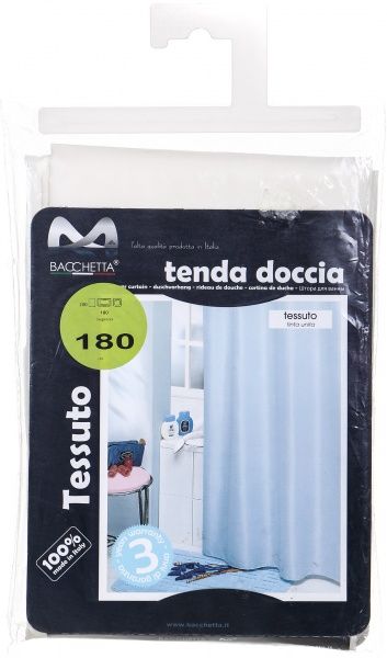 Штора для душа Bacchetta Tinta Unita Beige 180x220 см